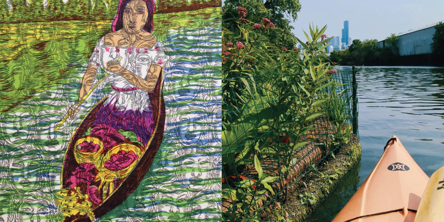 National Museum of Mexican Art Draws a Link Between Chicago’s River and Mexico City’s Xochimilco