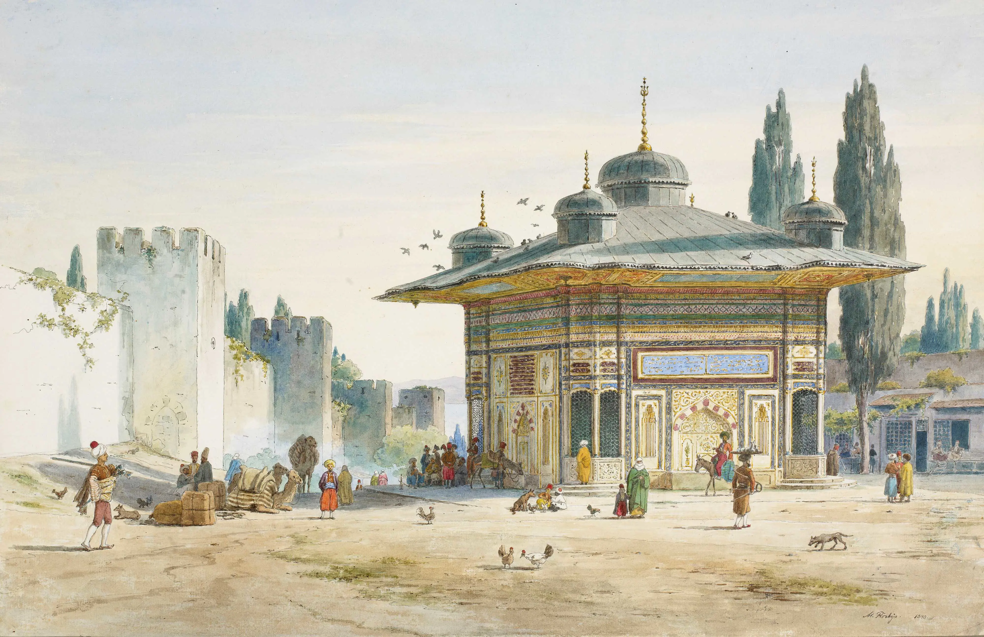 David Collection’s ‘Rørbye & Bindesbøll’ exhibition traces a 19th-century journey to Constantinople