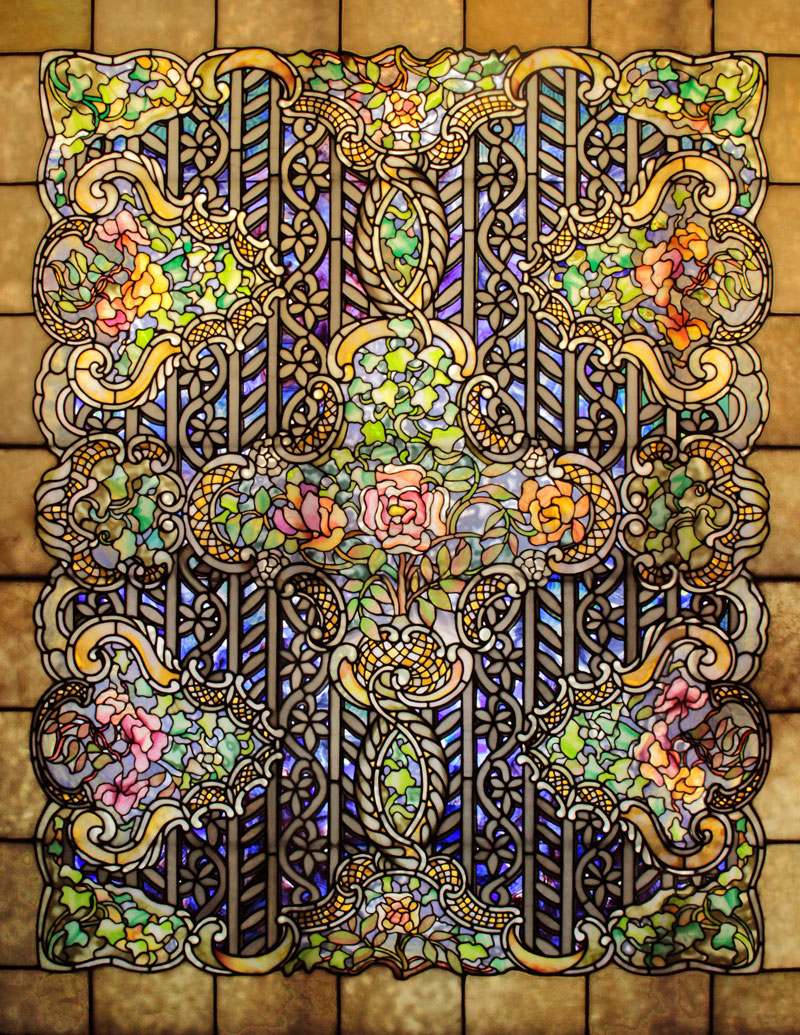 Tiffany’s ‘Rose’ Window Is Currently on View in ‘Breaking Tradition’