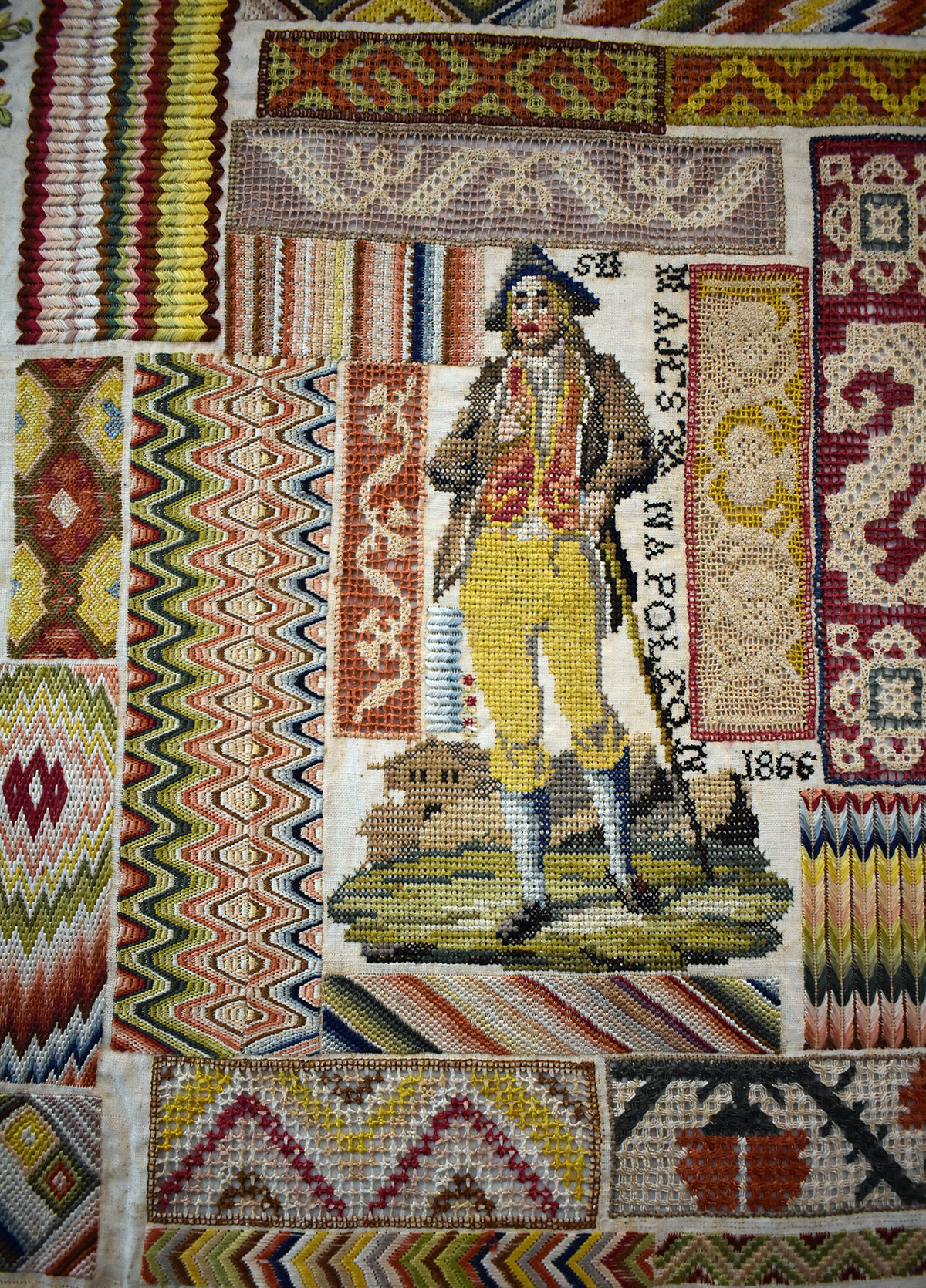 ‘Resilient Threads’ Examines 19th-Century Mexican Embroidery Samplers