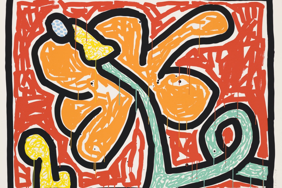Artwork associated with Keith Haring
