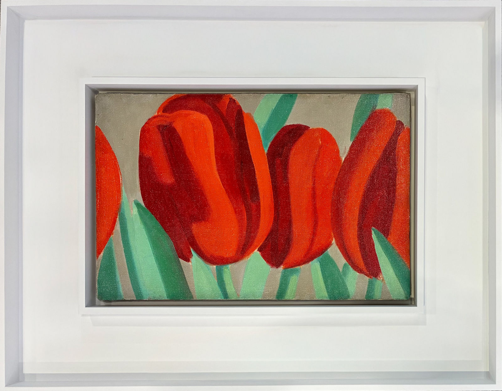 Alex Katz’s ‘Red Tulips’ Presented as a New Acquisition by Robert Fontaine Gallery
