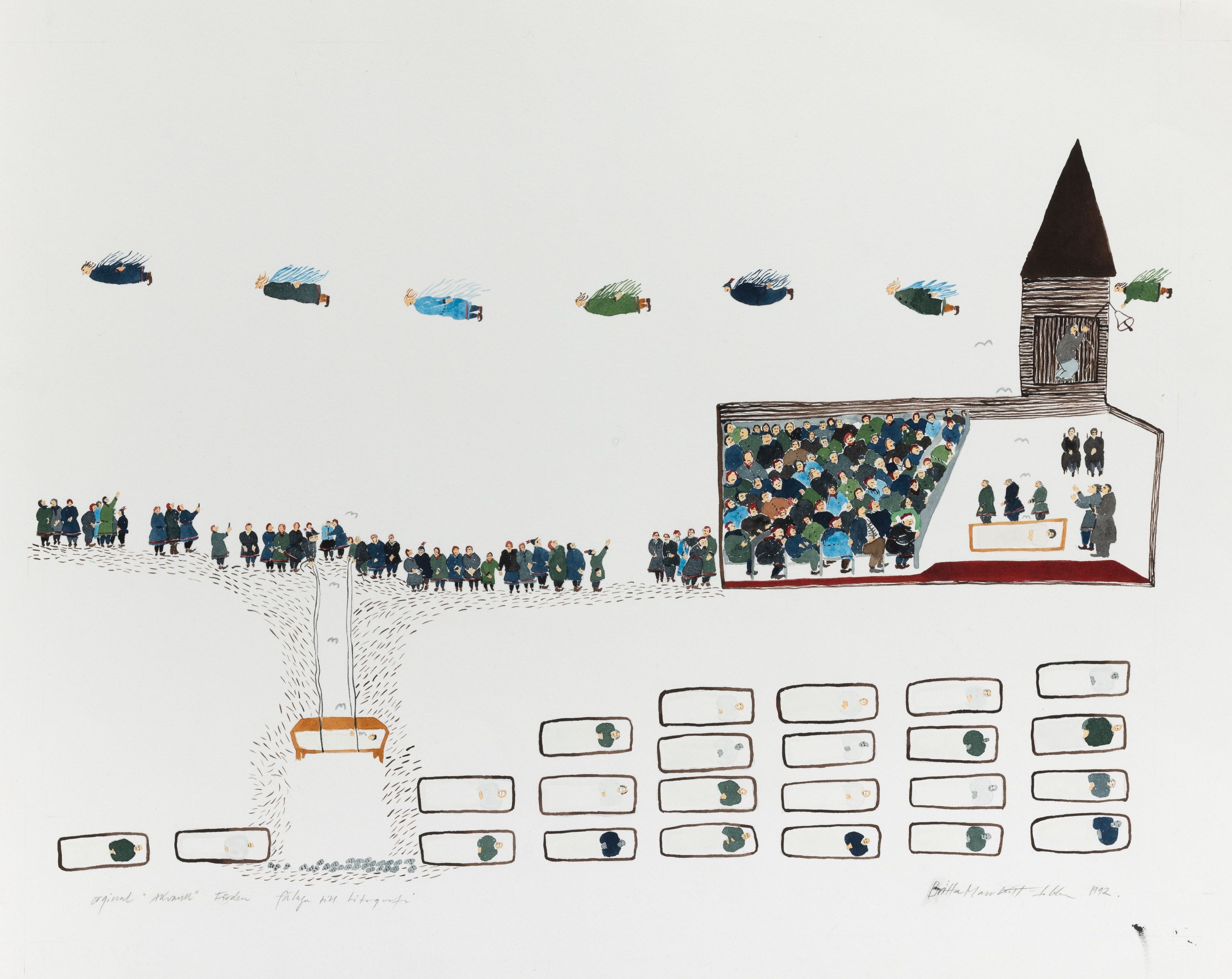 Britta Marakatt-Labba: Works on Paper