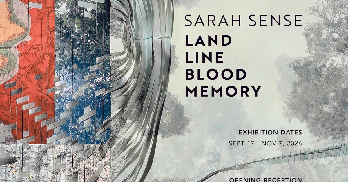Sarah Sense’s ‘Land, Line, Blood, Memory’ to Include More Than 20 New Photo-Weavings