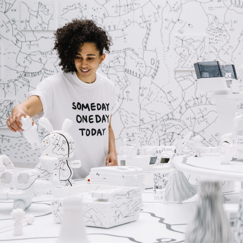 ‘Shantell Martin: Past, Present, Future’ Opens Sunday