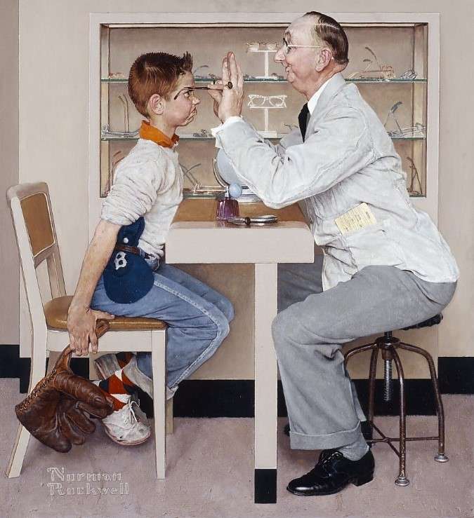Norman Rockwell’s ‘The Oculist’ Returns to View in the Washington County Museum of Fine Arts’ Kerstein Gallery
