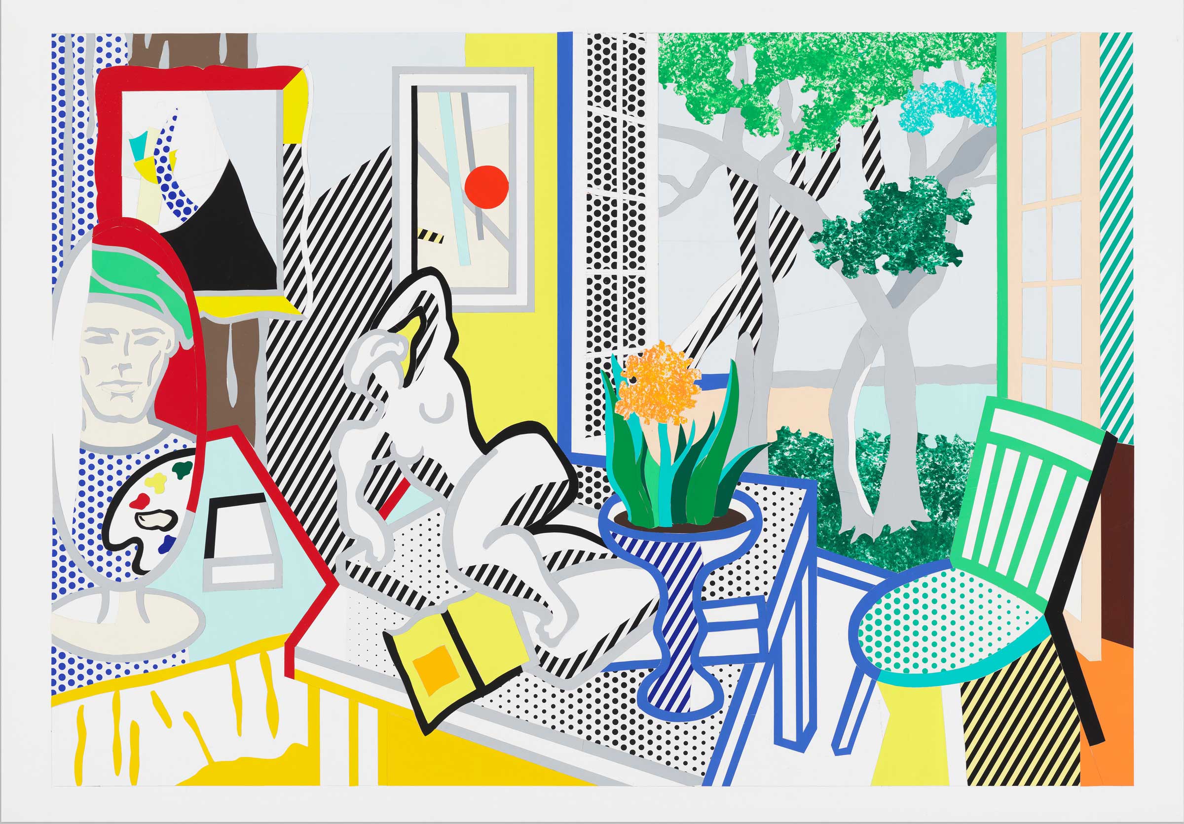 'Roy Lichtenstein: 1997' Is Presented on the Museum’s 3rd Floor