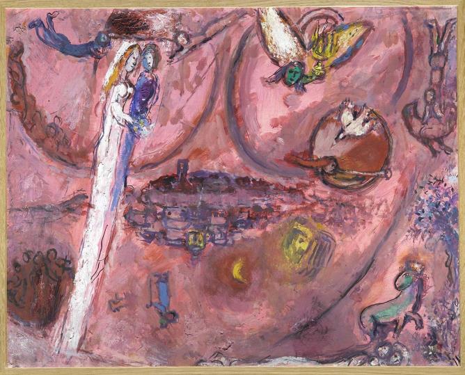 ‘Marc Chagall. Tra poesia e spiritualità’ Brings 120 Works to Aosta