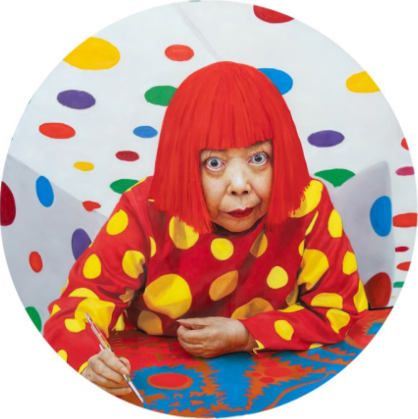 ZK Gallery Presents Two Yigal Ozeri Portraits of Yayoi Kusama