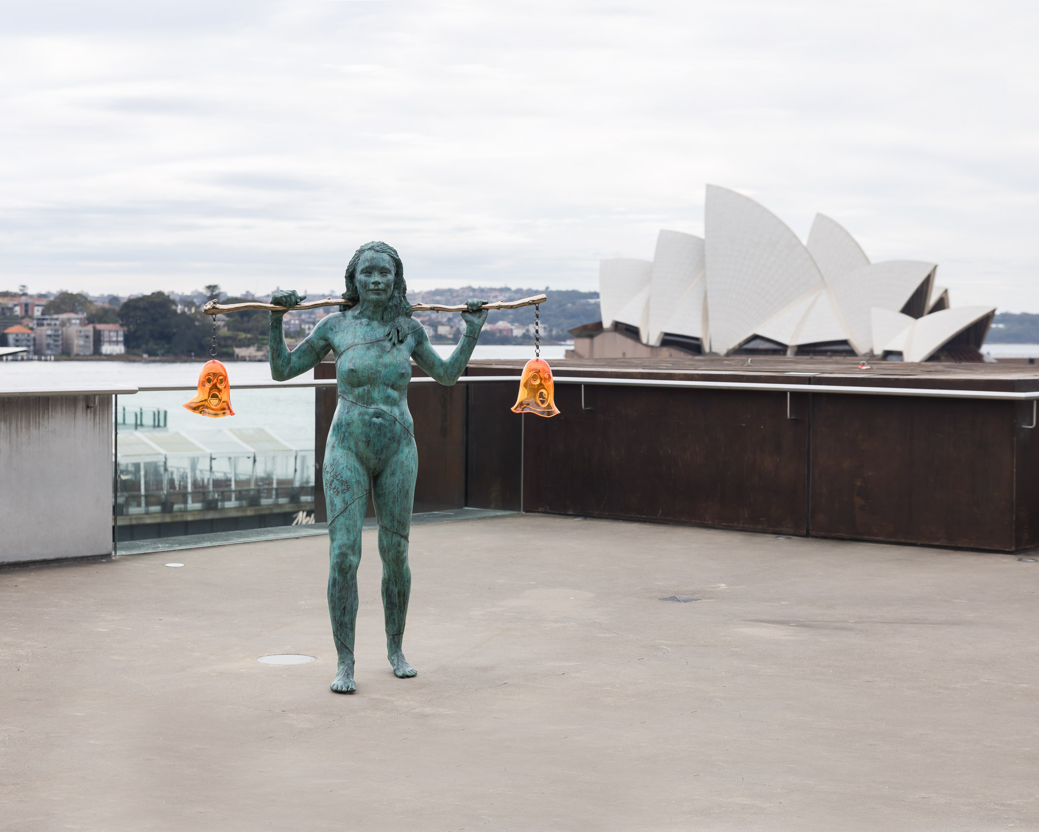 Nell’s ‘Holding Both’ Installed on the MCA Australia’s Level 4 Terrace