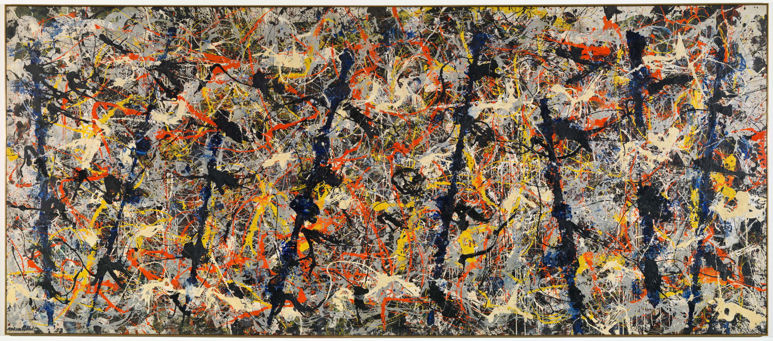 Jackson Pollock’s ‘Blue poles’ to be shown in Western Australia for the first time