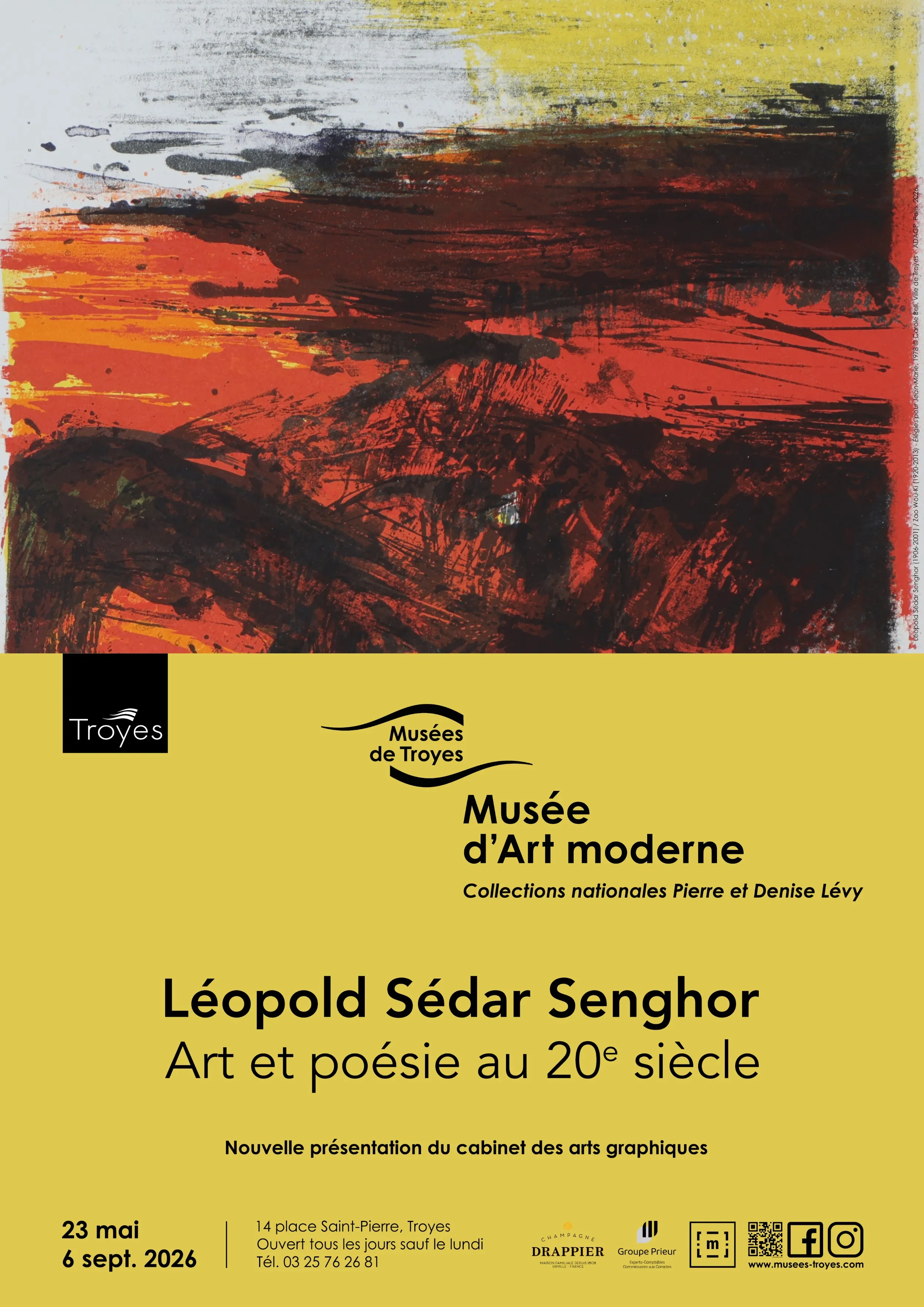 Senghor’s illustrated editions close on 6 September at the Musée d’Art moderne de Troyes