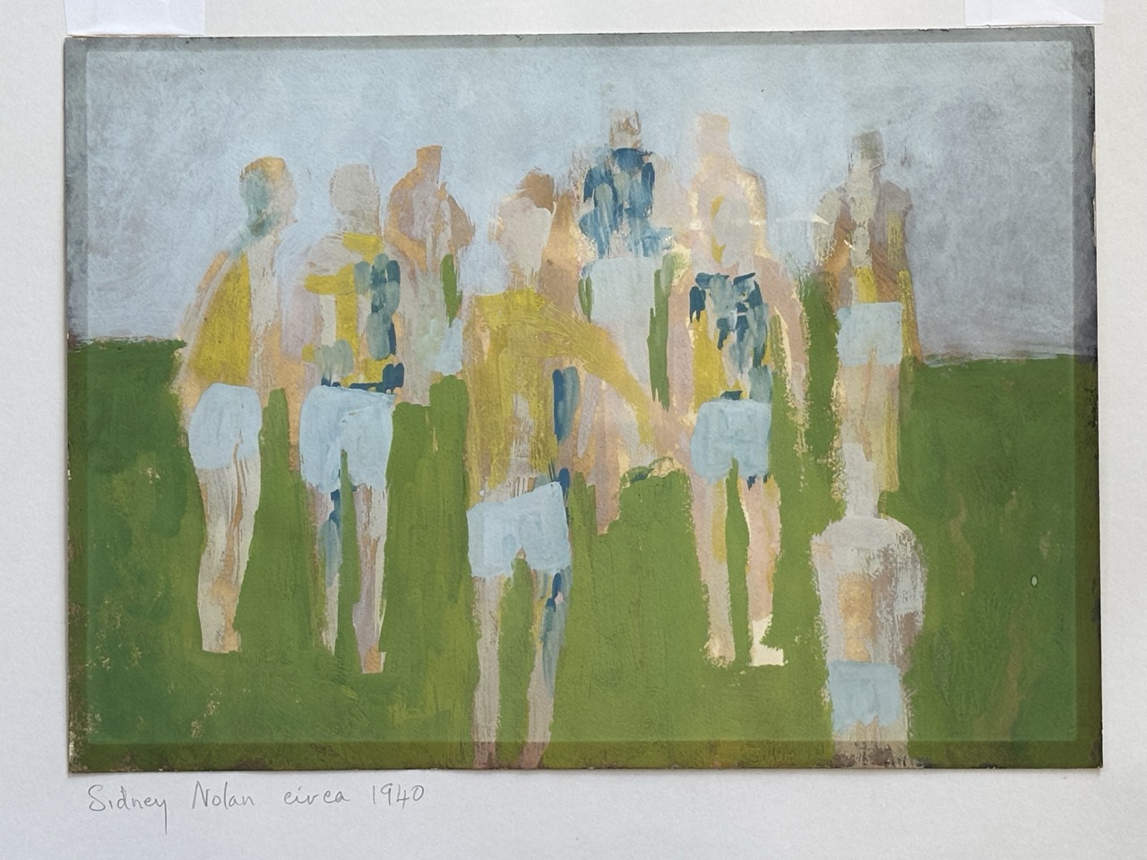 Brandler Galleries reports discovery of rare Sidney Nolan football paintings
