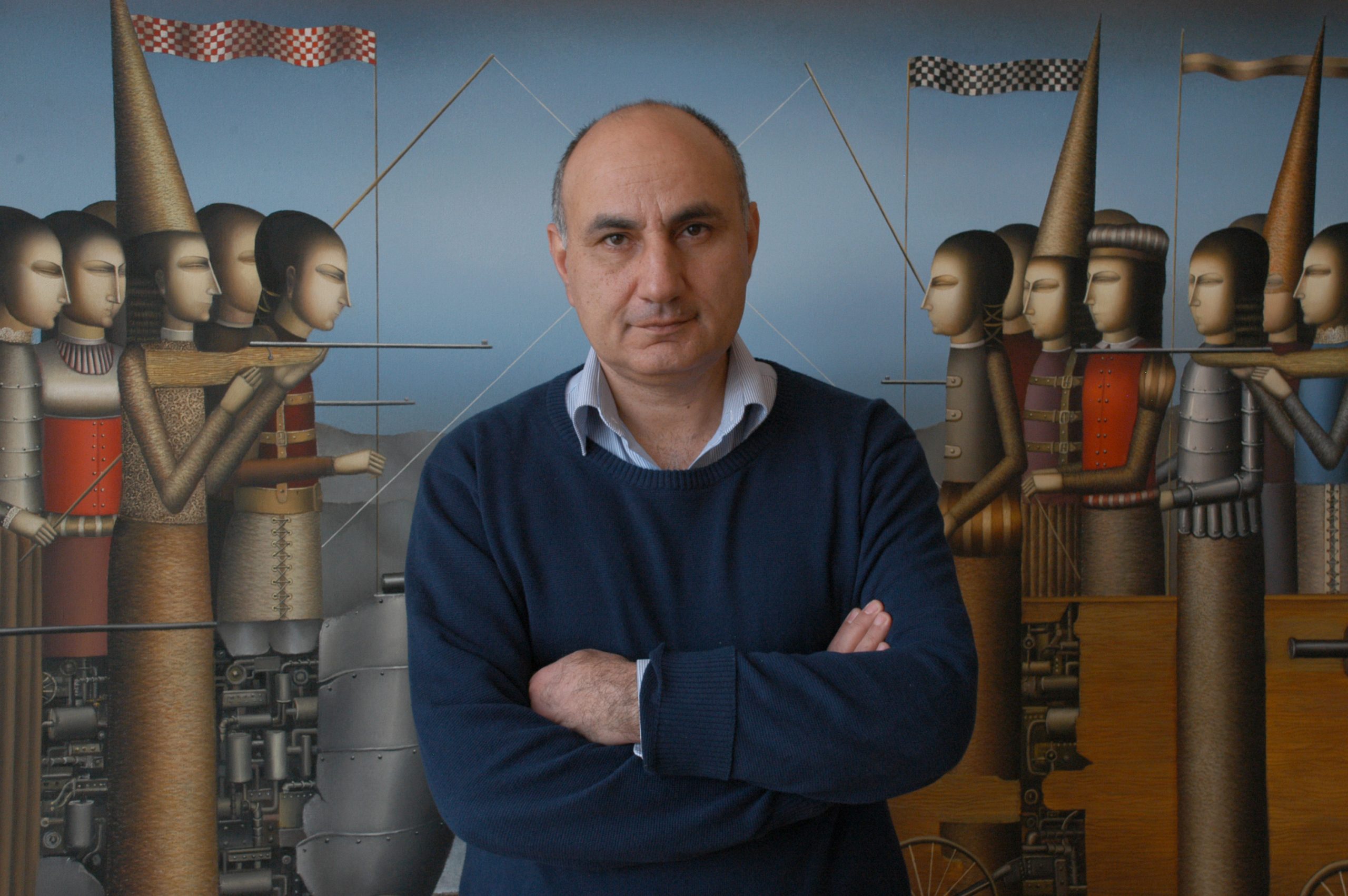 Aramé Art Gallery Features Armen Gevorgian’s ‘Fishermen’ Online