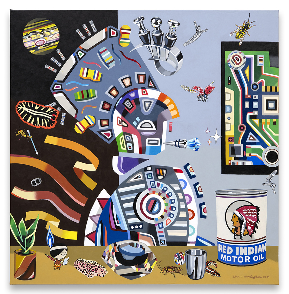 'Star WallowingBull: Futuristic Time Keepers' Marks Artist's First Montana Exhibition