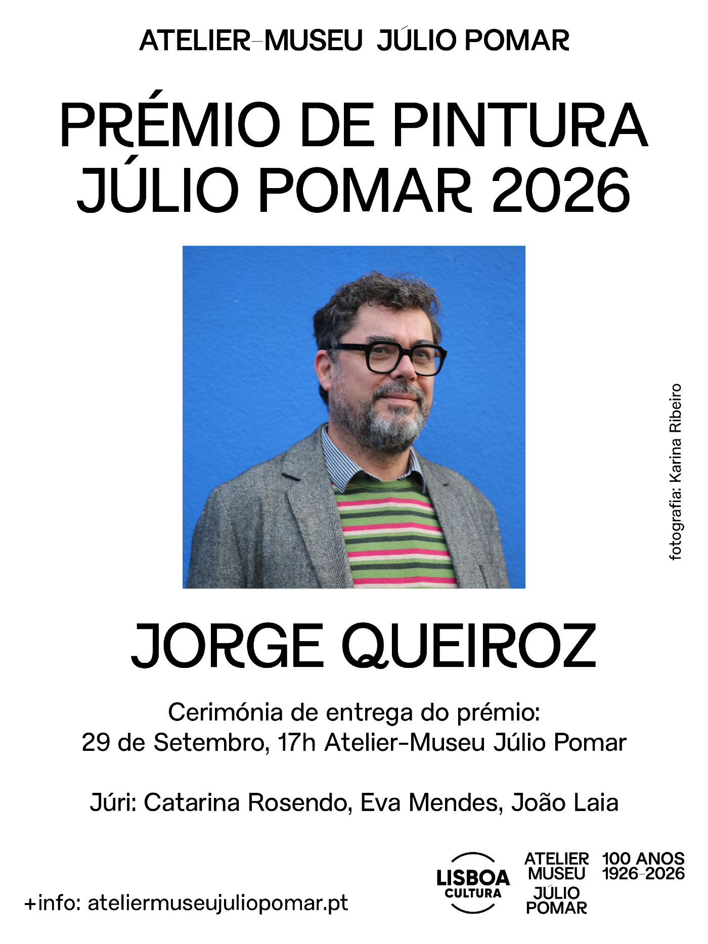 Jorge Queiroz Wins the 2026 Júlio Pomar Painting Prize