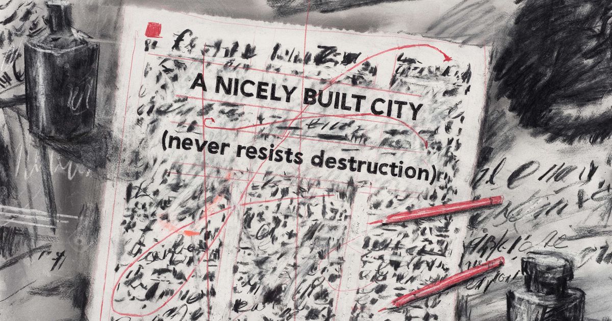 Goodman Gallery London Presents William Kentridge’s Global Premiere ‘A Nicely Built City (Never Resists Destruction)’
