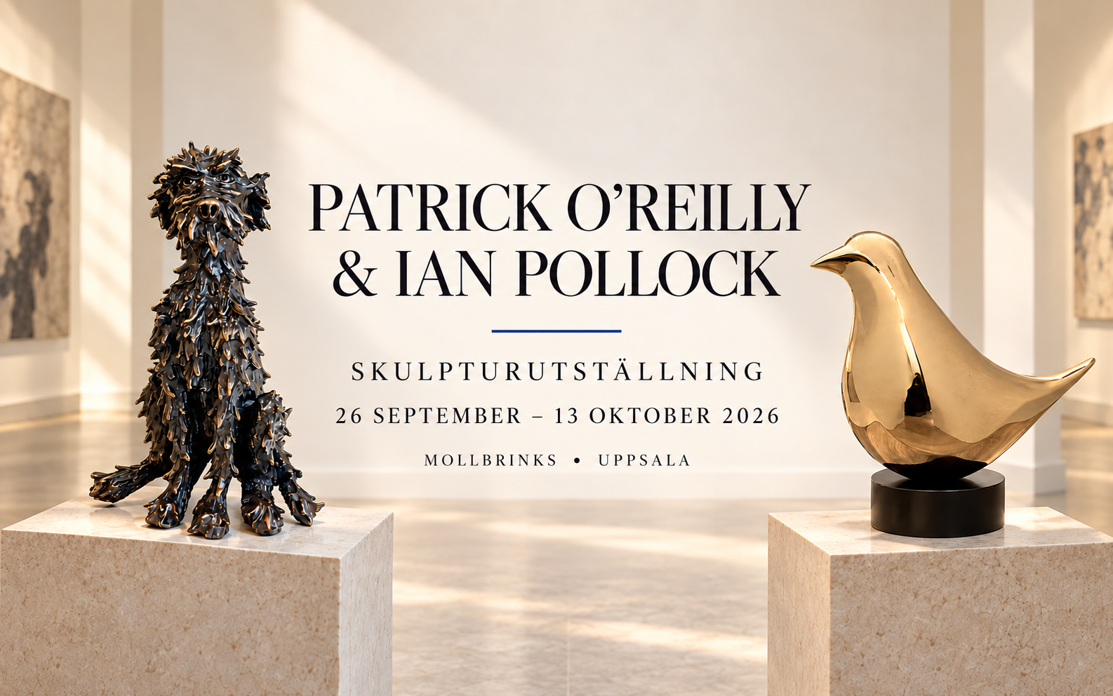Sculpture exhibition set for Uppsala from 26 September to 13 October