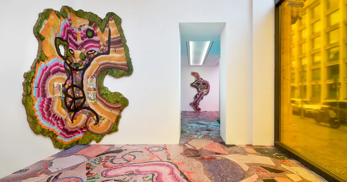 Kerstin Brätsch’s First Solo Exhibition with Galerie Thomas Schulte Opens During Berlin Art Week