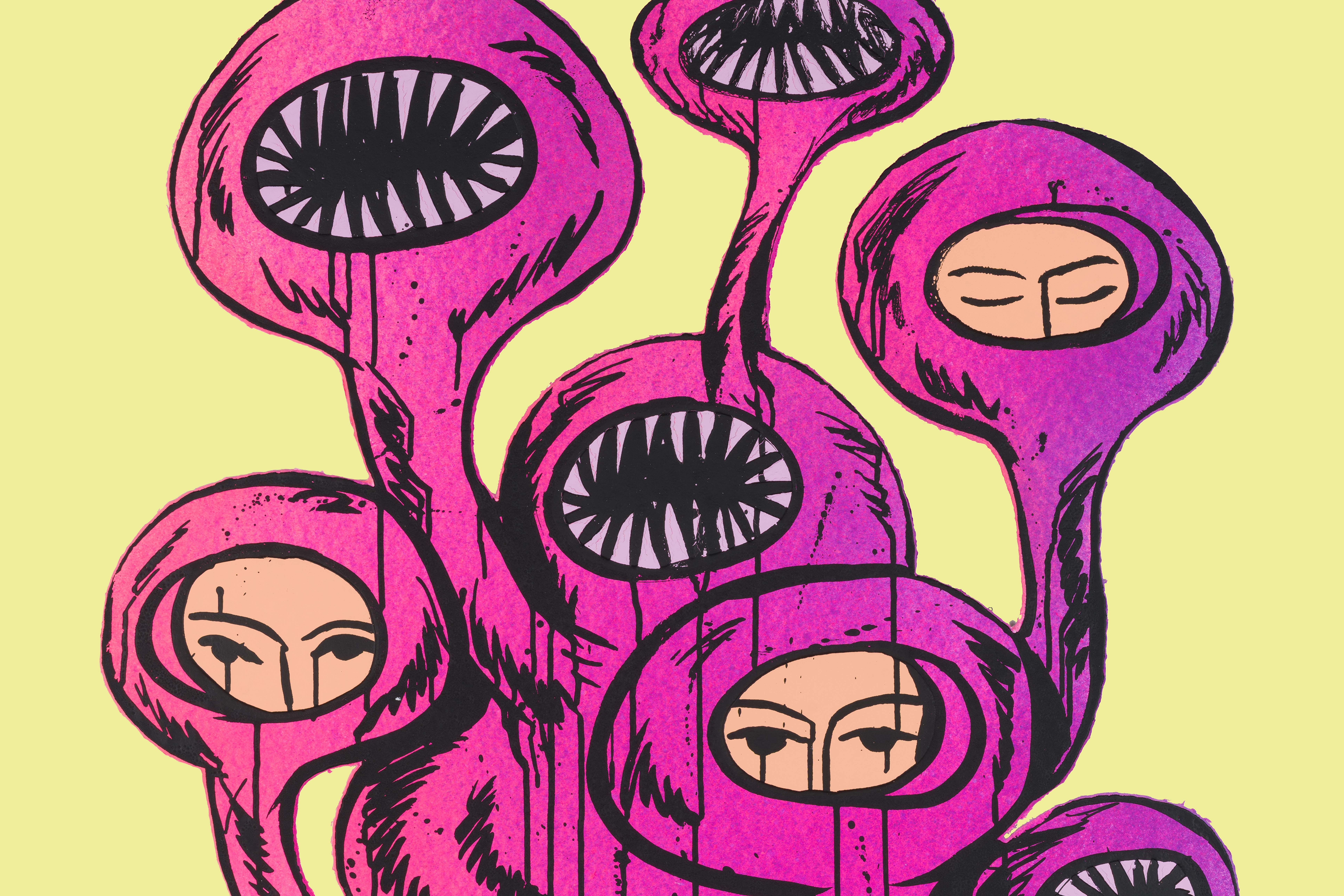 Eko Nugroho's 'STRANGE MONSTER VIEW' at STPI Singapore Closes October 10