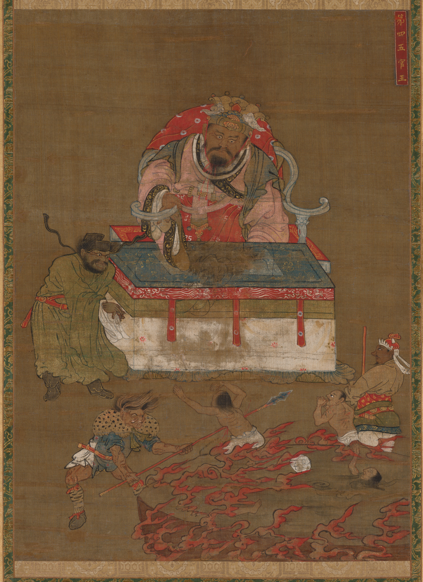 Cleveland Museum of Art reunites ten 14th-century Korean 'Kings of Hell' scrolls in Goryeo afterlife exhibition