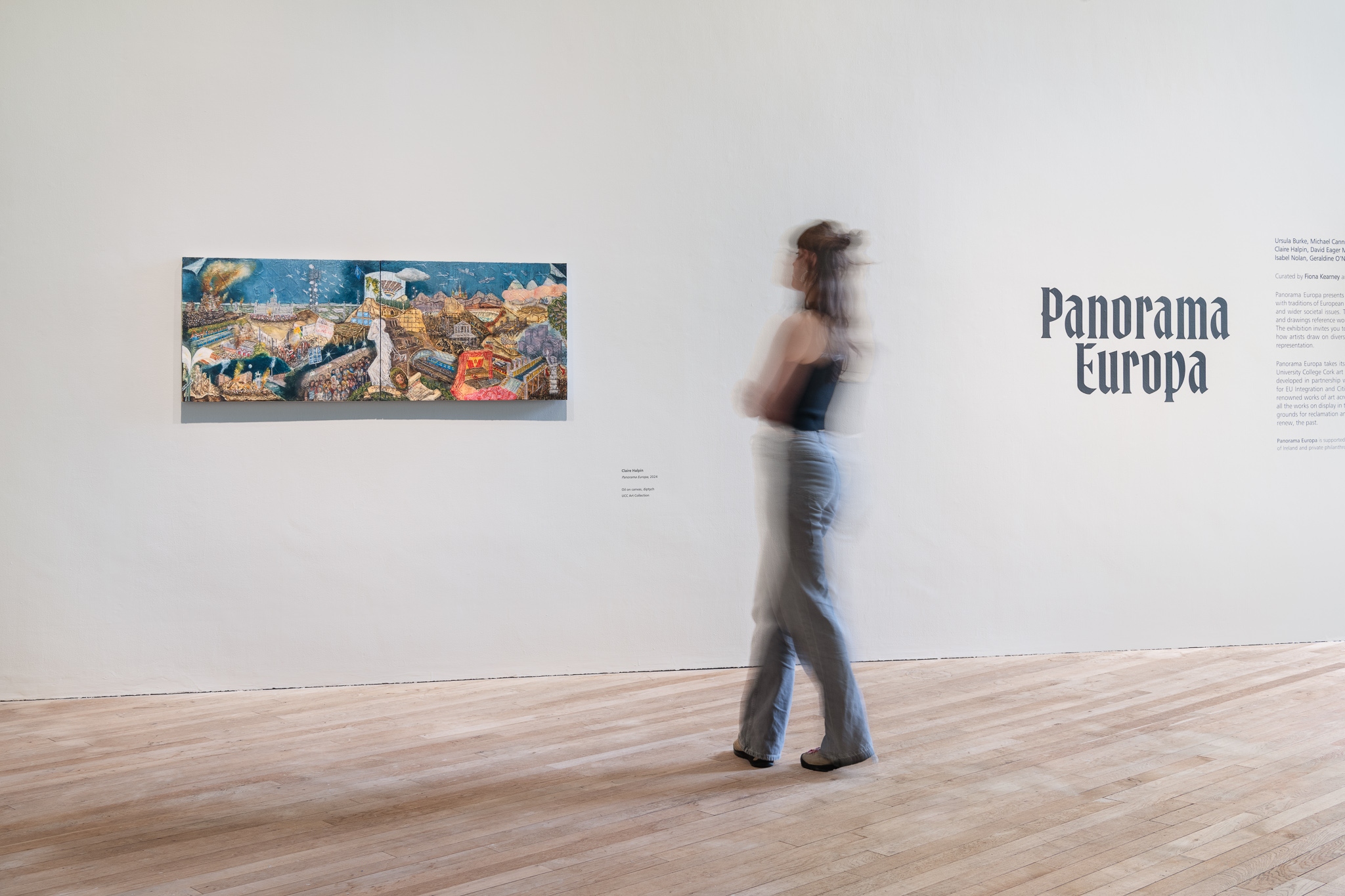 The Glucksman opens 'Panorama Europa' with ten Irish artists in dialogue with European painting traditions