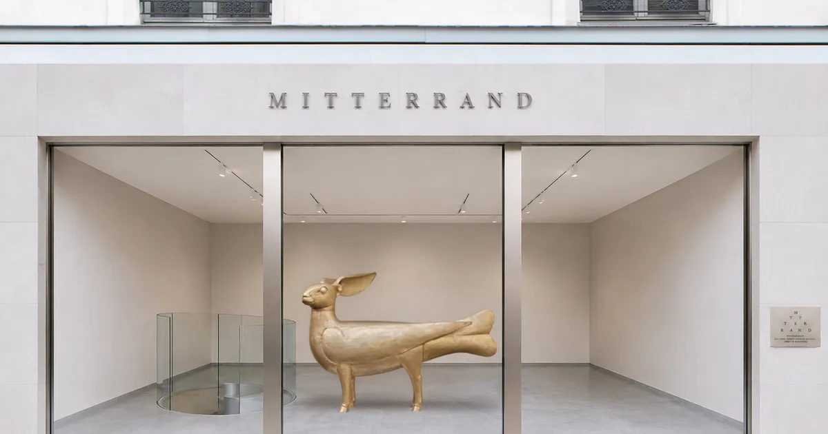 Mitterrand Opens Second Paris Space on Avenue Matignon With Claude and François-Xavier Lalanne