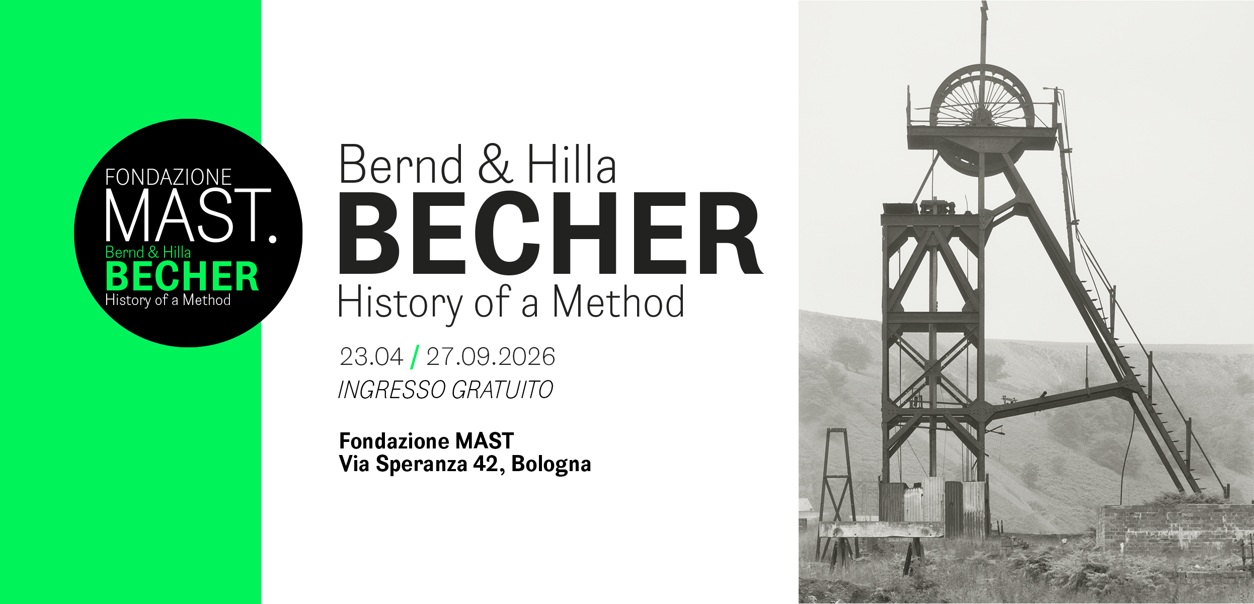 MAST in Bologna presents 'Bernd & Hilla Becher. History of a Method'