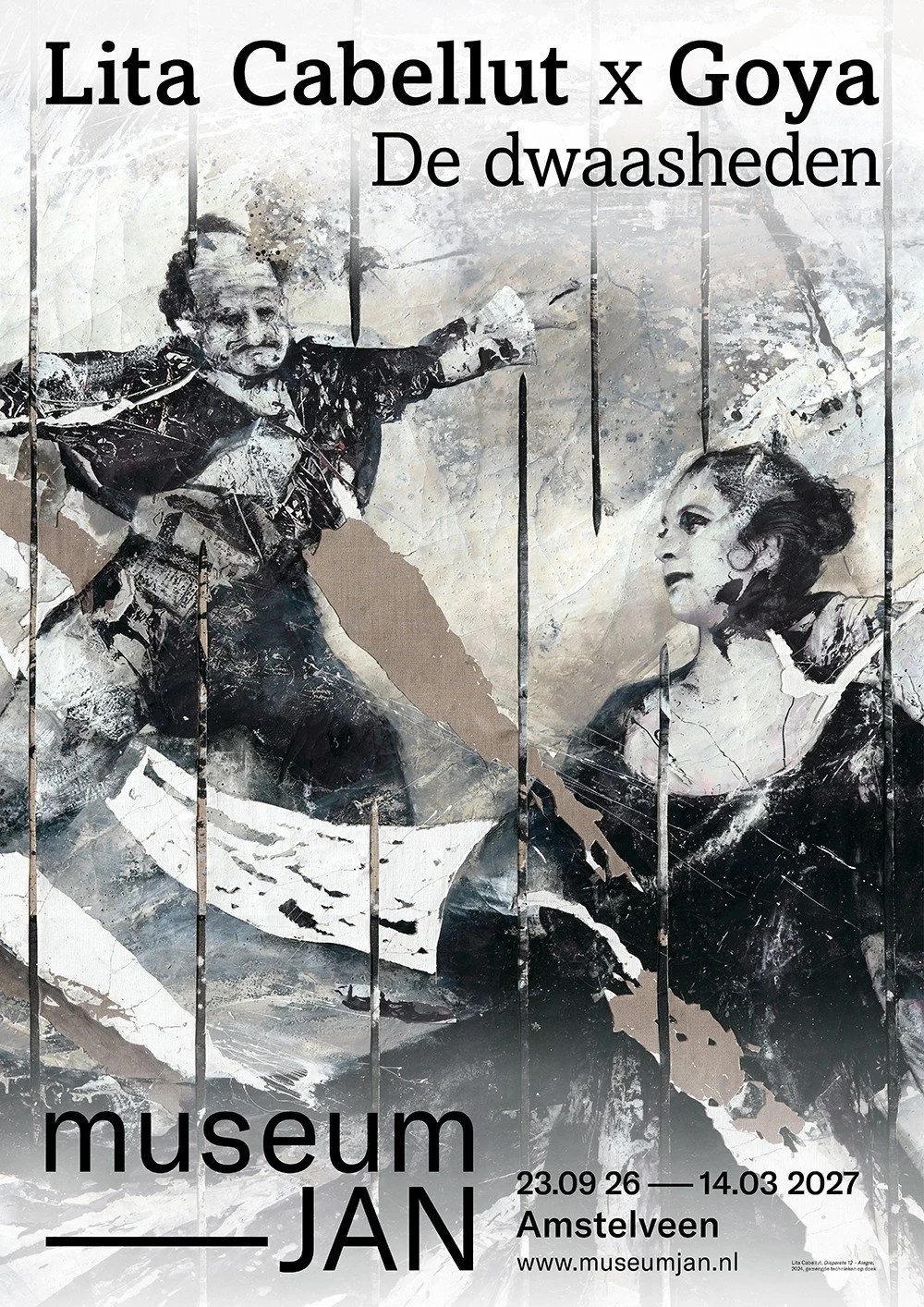 Museum JAN to stage Lita Cabellut and Goya dialogue in Amstelveen