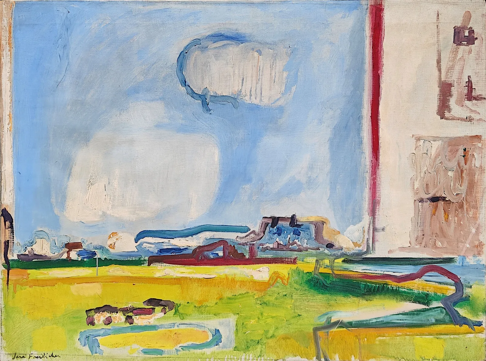 Artwork associated with Jane Freilicher