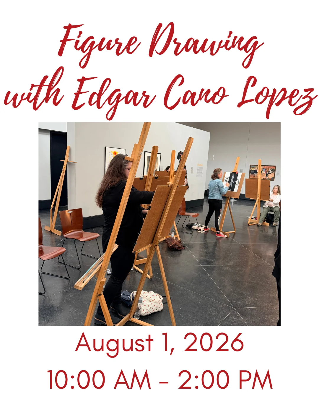 Alexandria Museum of Art schedules figure drawing workshop with Edgar Cano Lopez