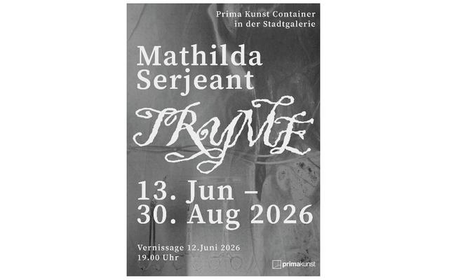 Stadtgalerie Kiel lists Mathilda Serjeant exhibition 'Try Me' in summer newsletter