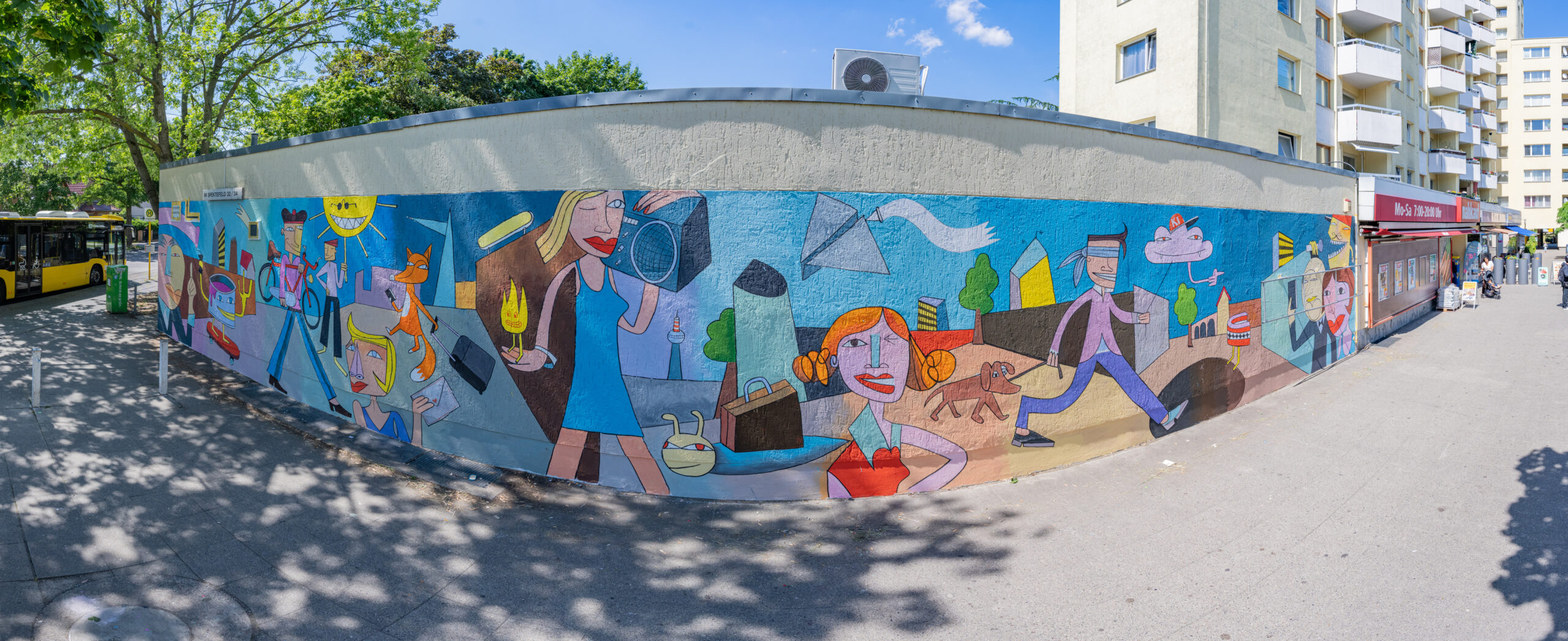 URBAN NATION to Unveil Jim Avignon’s ‘Community Wall’ in Berlin-Spandau