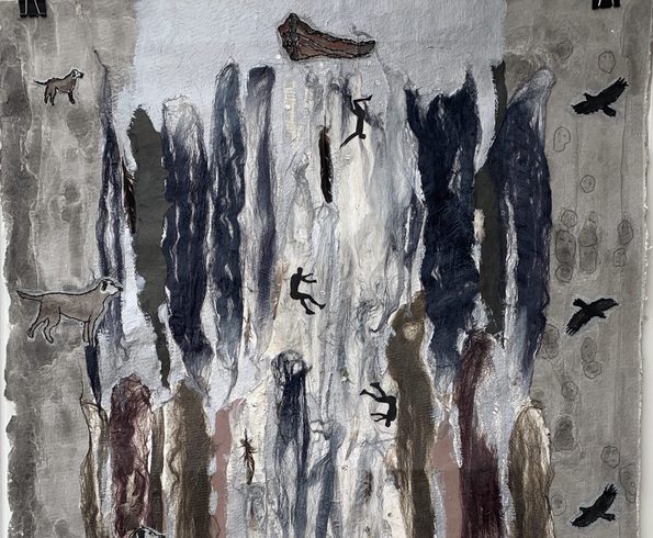 Janne Klerk brings 'Spejlinger ved himlens fod' to Vestjyllands Kunstpavillon in Videbæk