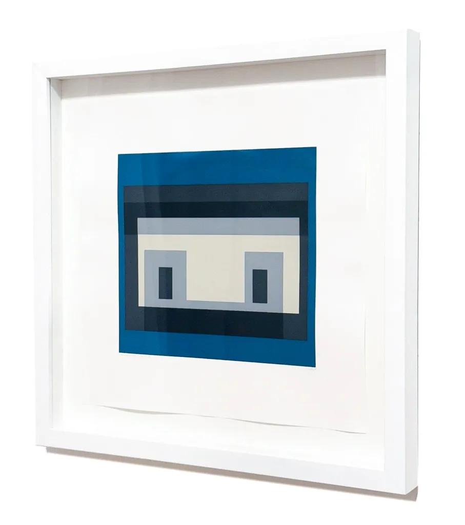 Robert Fontaine Gallery lists Josef Albers' 'Variants-IV' from the 'Ten Variants Series'