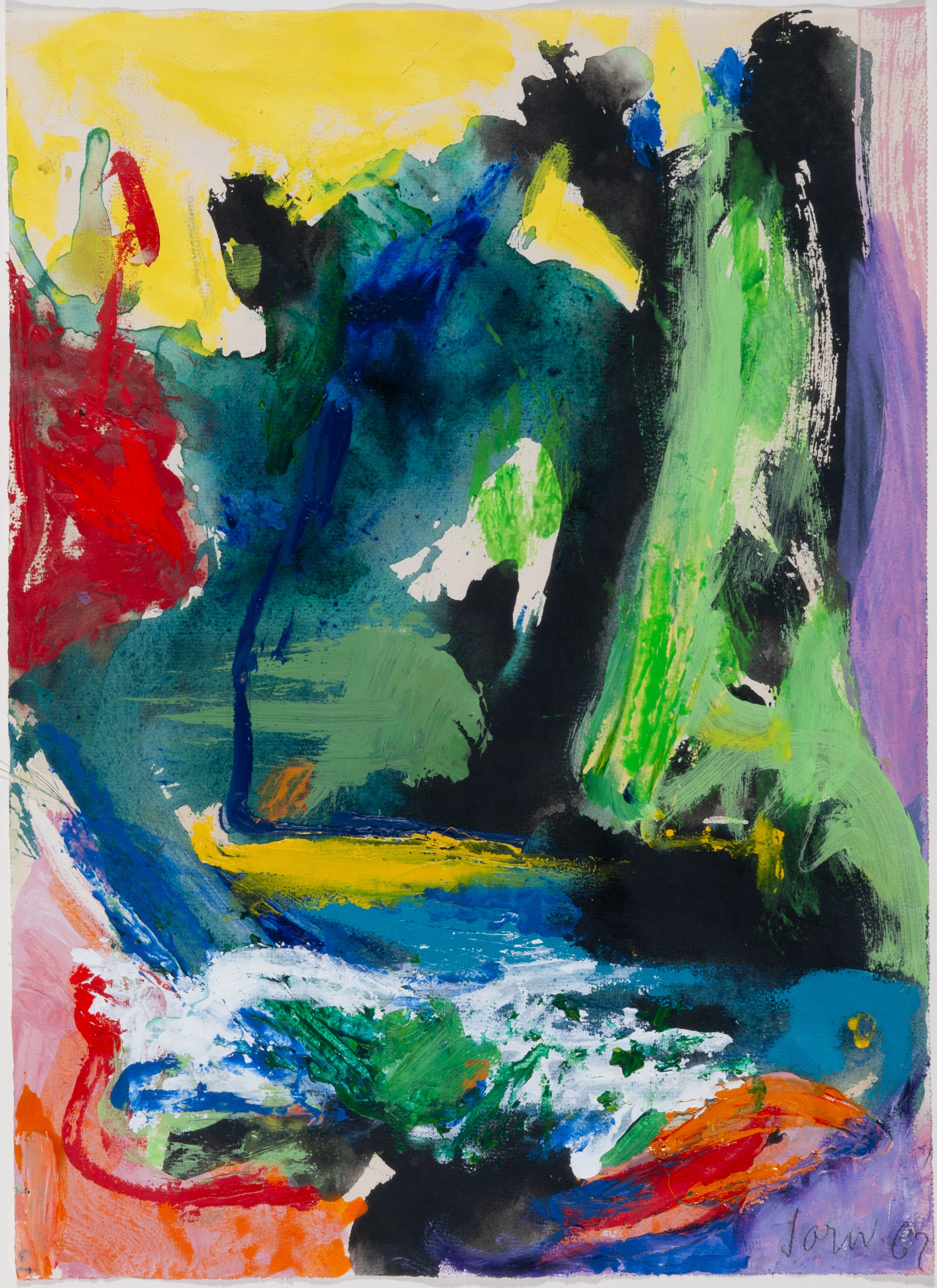 Nordic Watercolour Museum spotlights Asger Jorn and Per Kirkeby in summer exhibition
