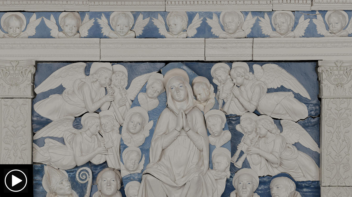 The Met highlights Andrea della Robbia’s ‘The Marquand Altarpiece’