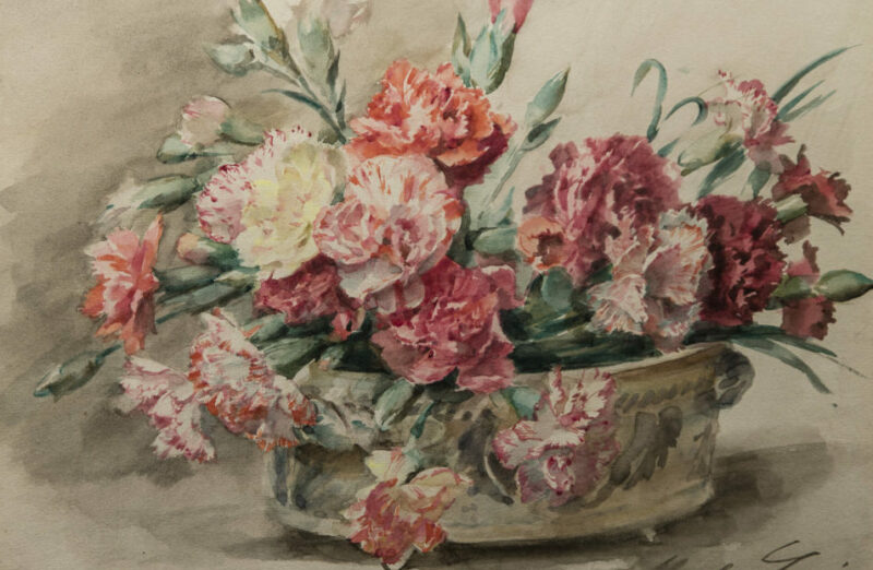 Musée Angladon presents Madeleine Lemaire’s floral watercolours in seasonal display
