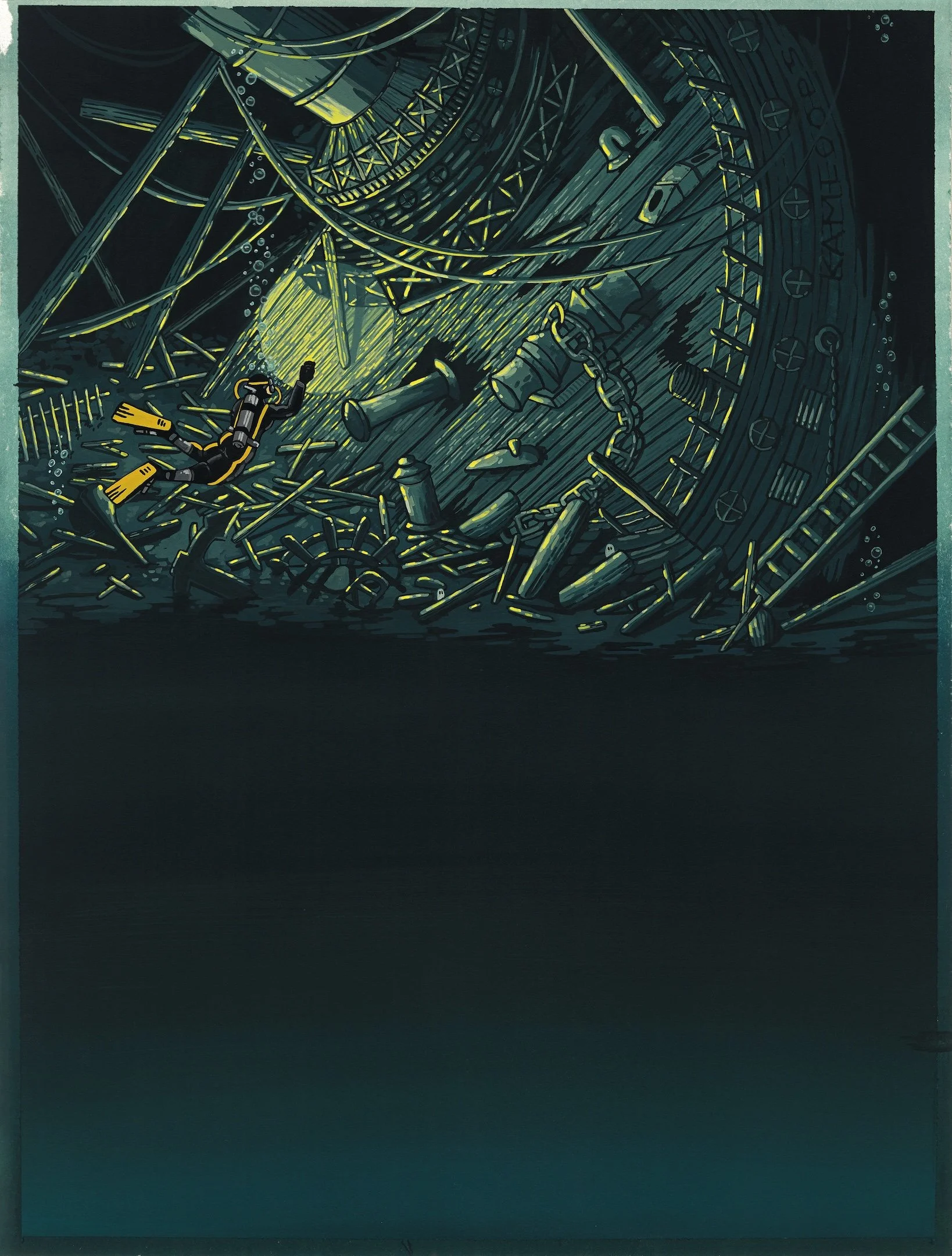 Geo Rutherford’s ‘Spooky Waters of the World’ Opens at Minnesota Marine Art Museum