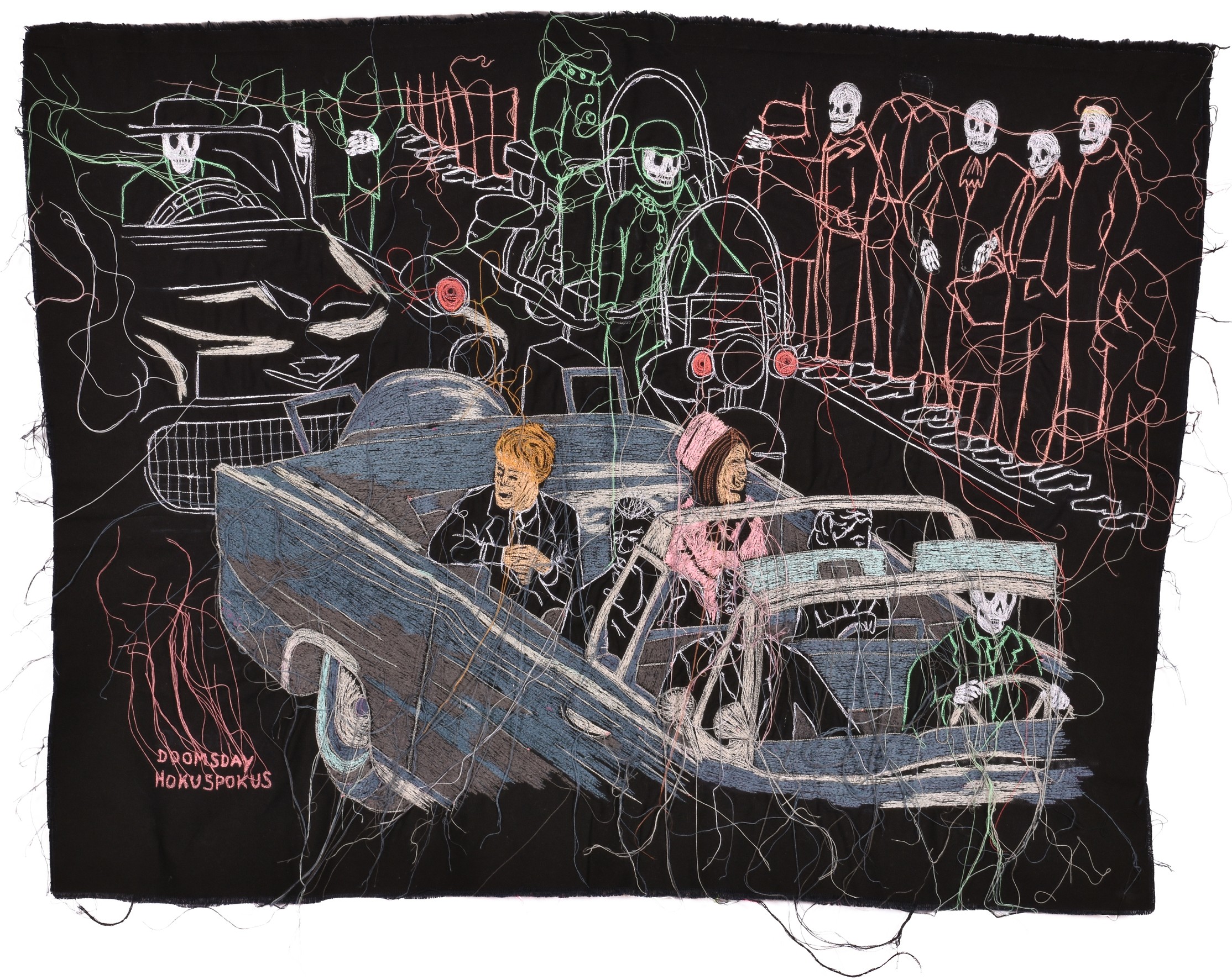 Andrea Ziegler’s Machine Embroidery Enters a Dialogue with Horst Janssen in Oldenburg