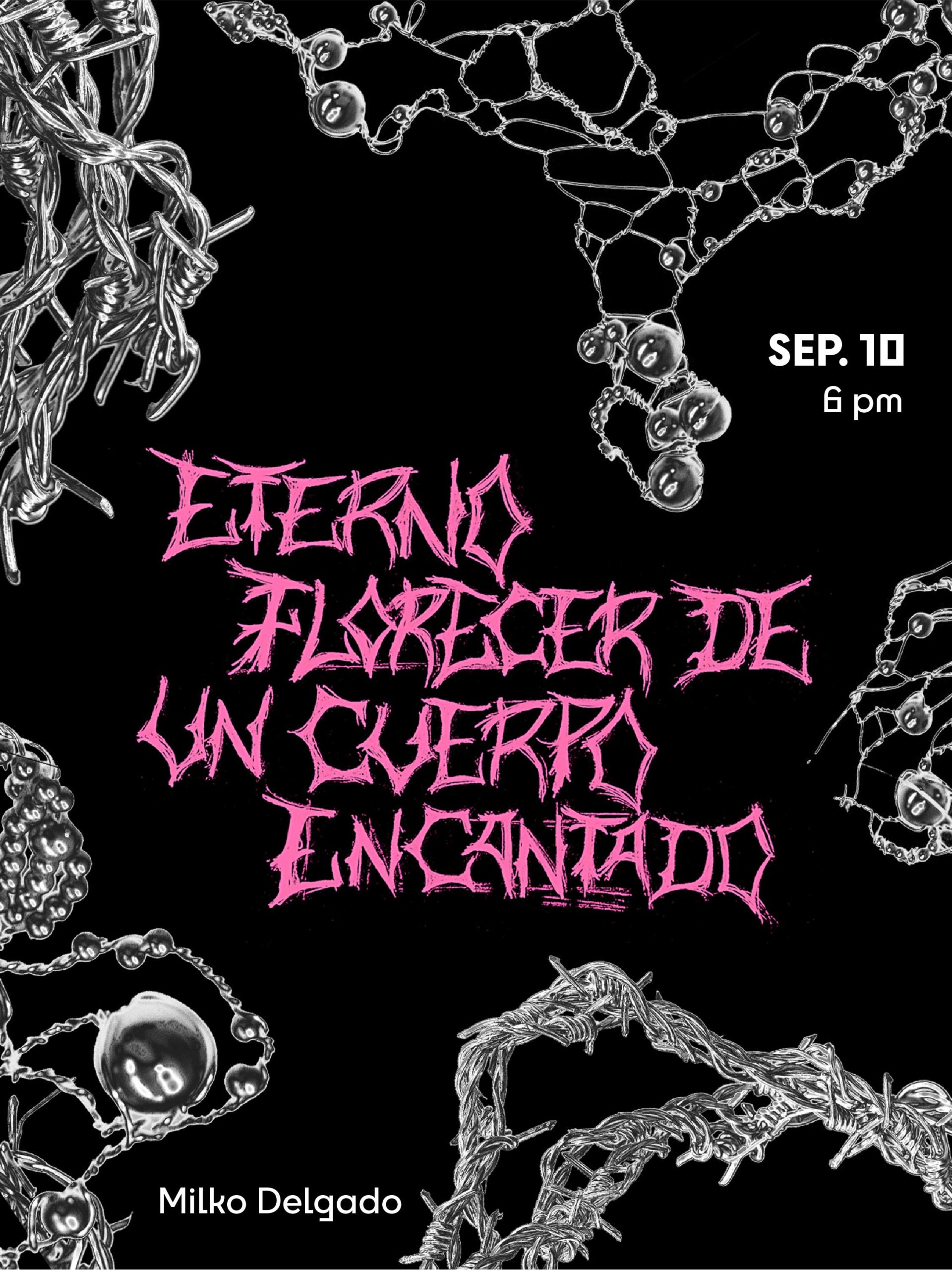 MAC Panamá to present Milko Delgado’s ‘Eterno florecer de un cuerpo encantado’