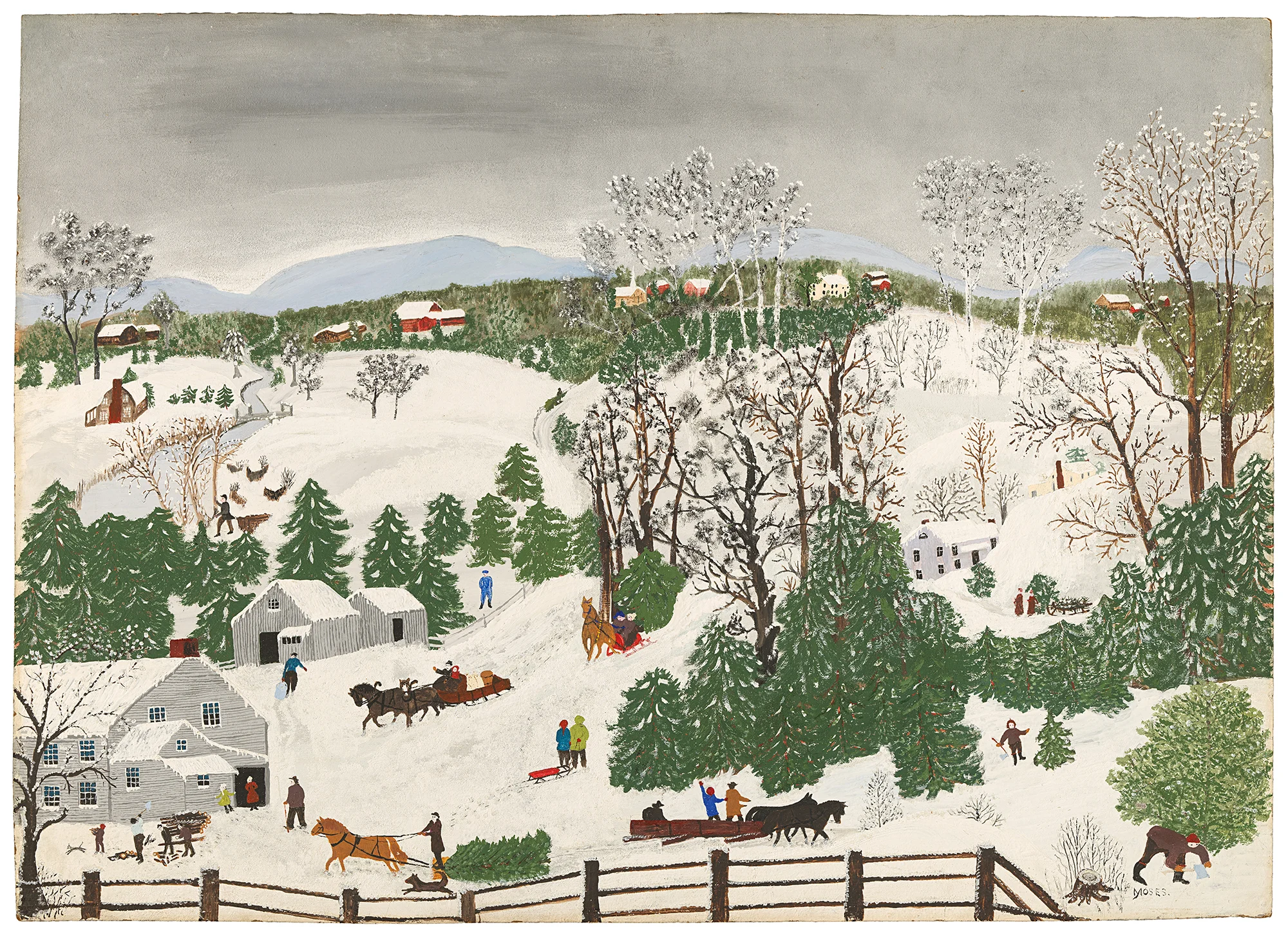 Crystal Bridges to Reframe Grandma Moses in ‘A Good Day’s Work’