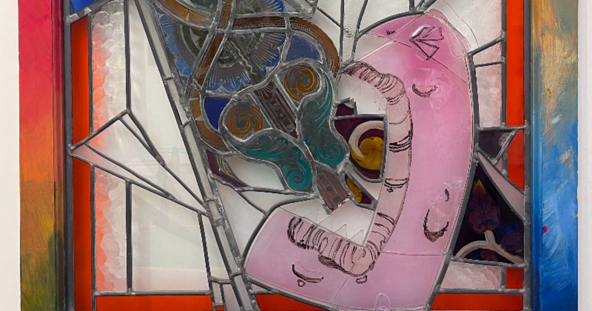 Chandler Center for the Arts raffles Phil Godenschwager’s stained-glass work to support gallery improvements