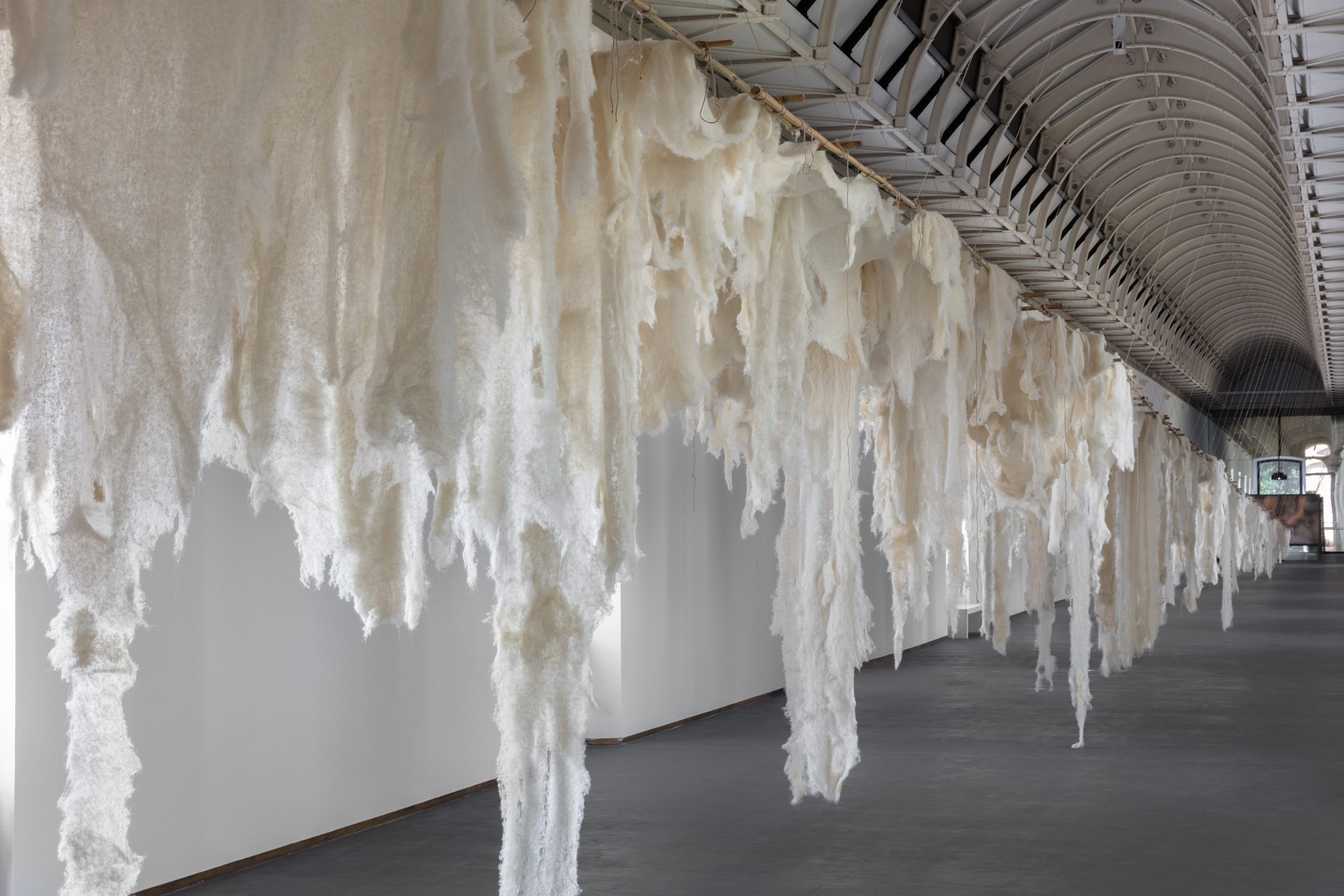 Cecilia Vicuña’s ‘El glaciar ido’ explores vanishing landscapes at Castello di Rivoli