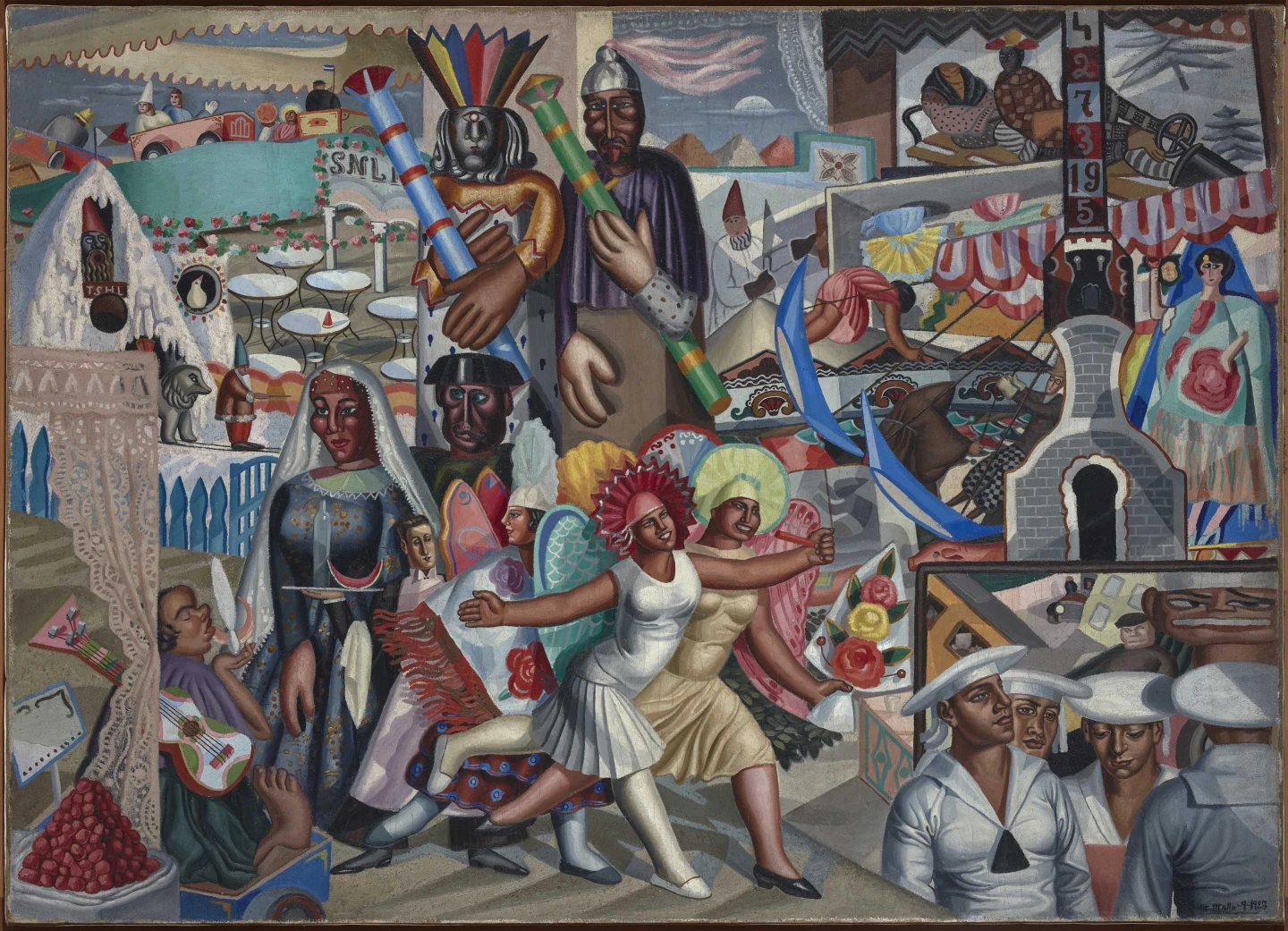 Museo Reina Sofía highlights Maruja Mallo’s 'La verbena' as a snapshot of festivity and satire