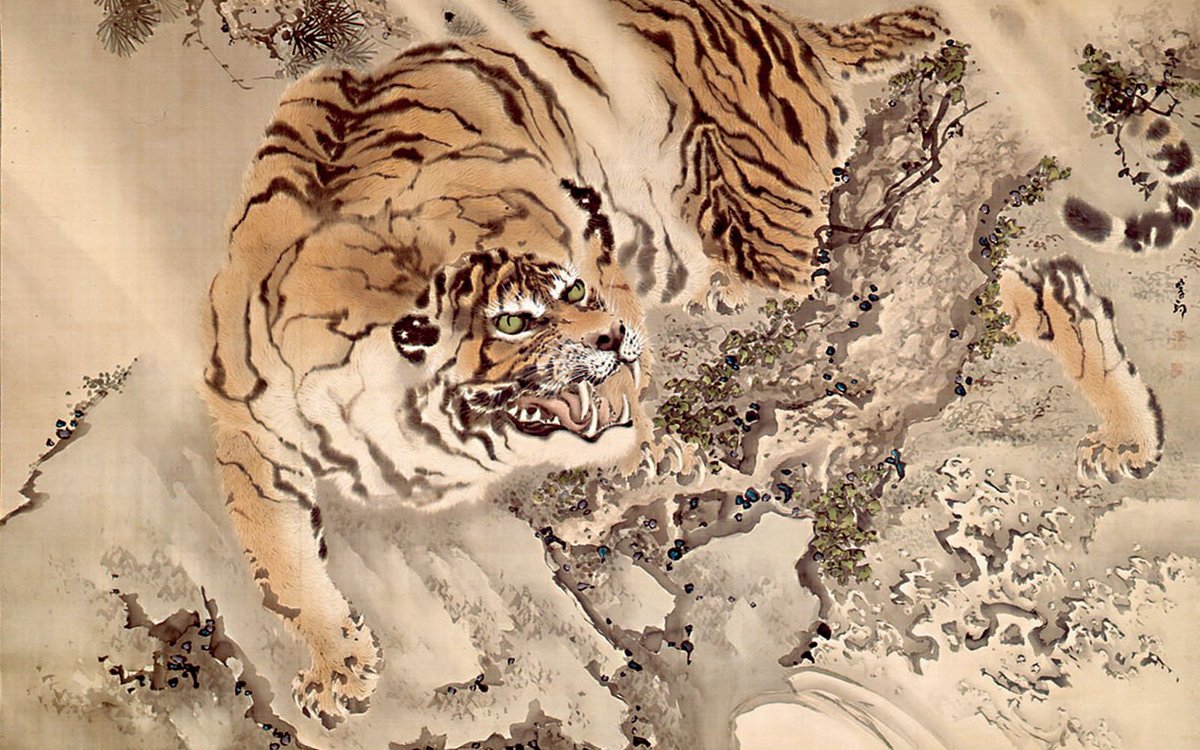 Homma Museum Highlights Ganku’s Realistic Tiger Painting