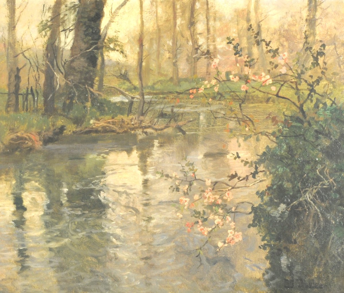 National Museum of Fine Arts Highlights Frits Thaulow’s ‘Orillas del río en primavera’