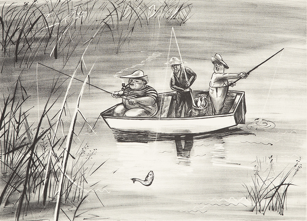 Harn Museum of Art spotlights Elizabeth Olds' 'Sunday Fisherman' in collection post