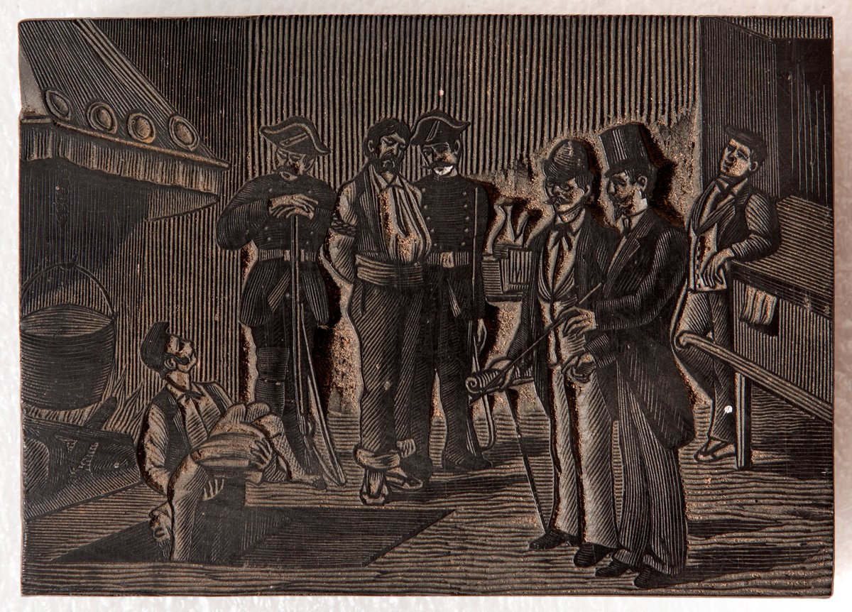 Girona Museum of Art Highlights Anonymous 19th-Century Woodcut Depicting a Crime Scene