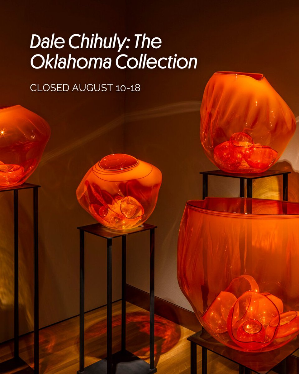 Oklahoma City Museum of Art to Temporarily Close Dale Chihuly Exhibition for Accessibility Updates